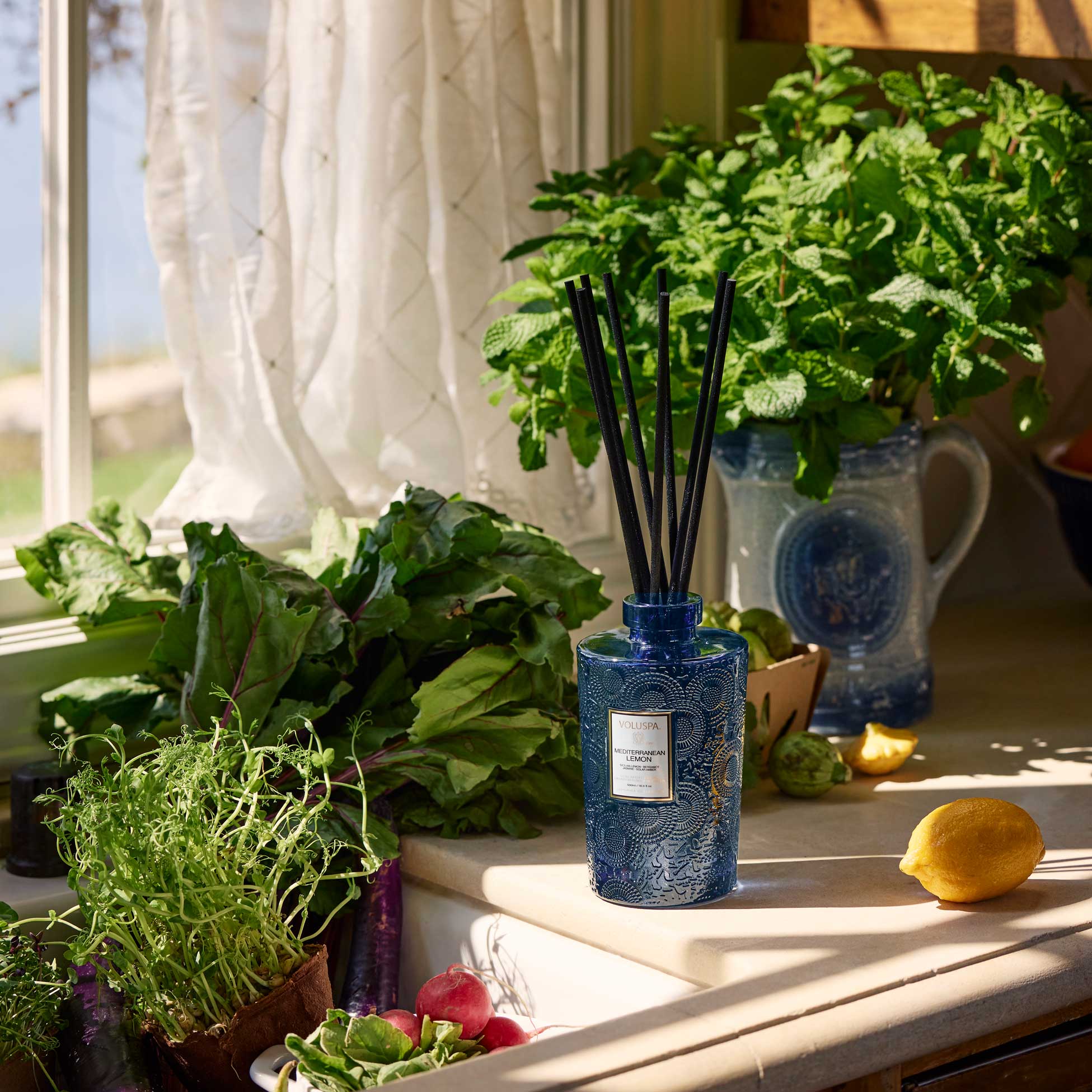 Mediterranean Lemon - Luxe Reed Diffuser Refill - Image 3