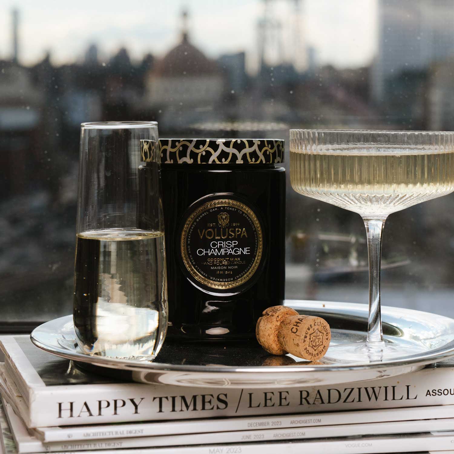 Crisp Champagne - Large Jar Candle - Image 2