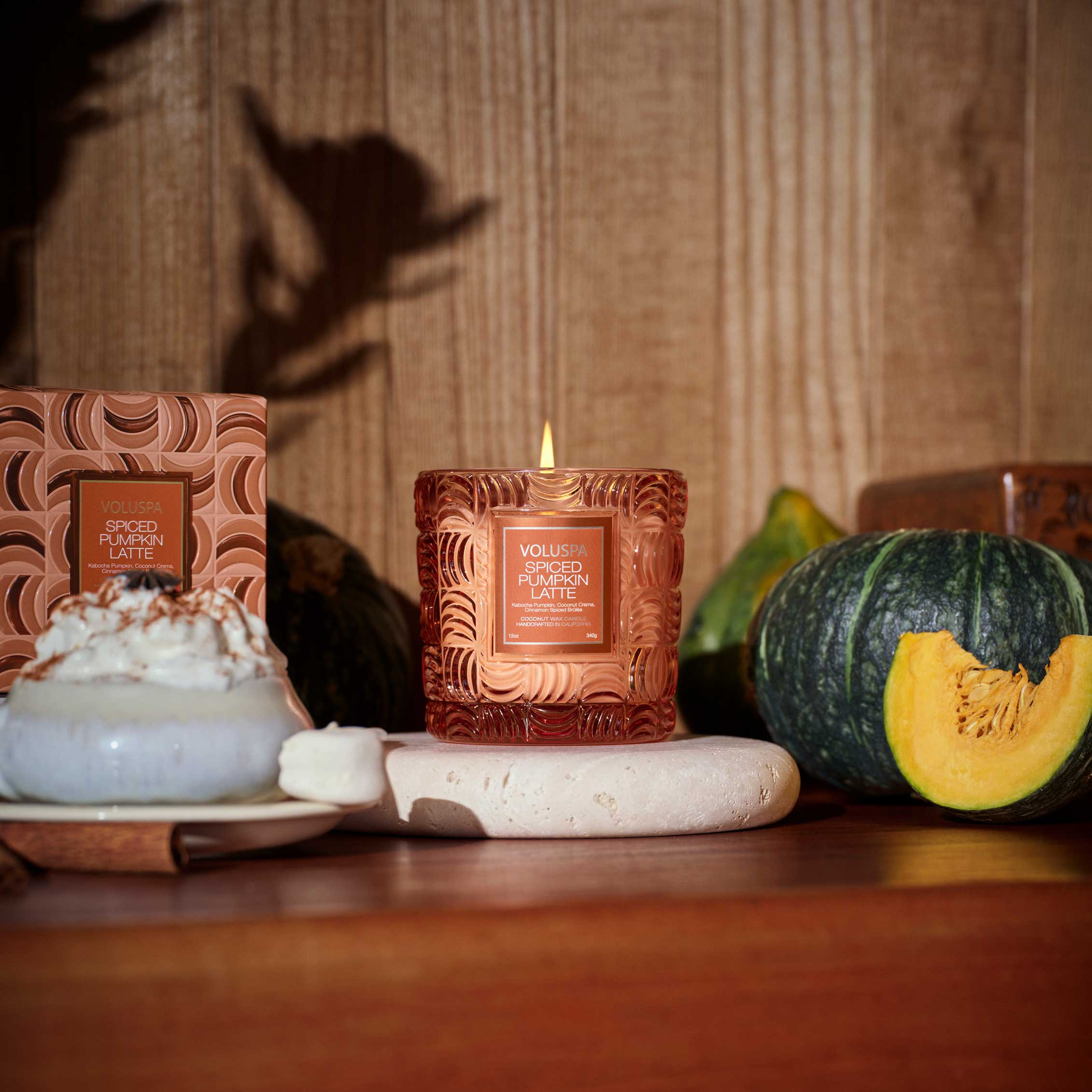 Spiced Pumpkin Latte - Luxe Classic Candle - Image 3
