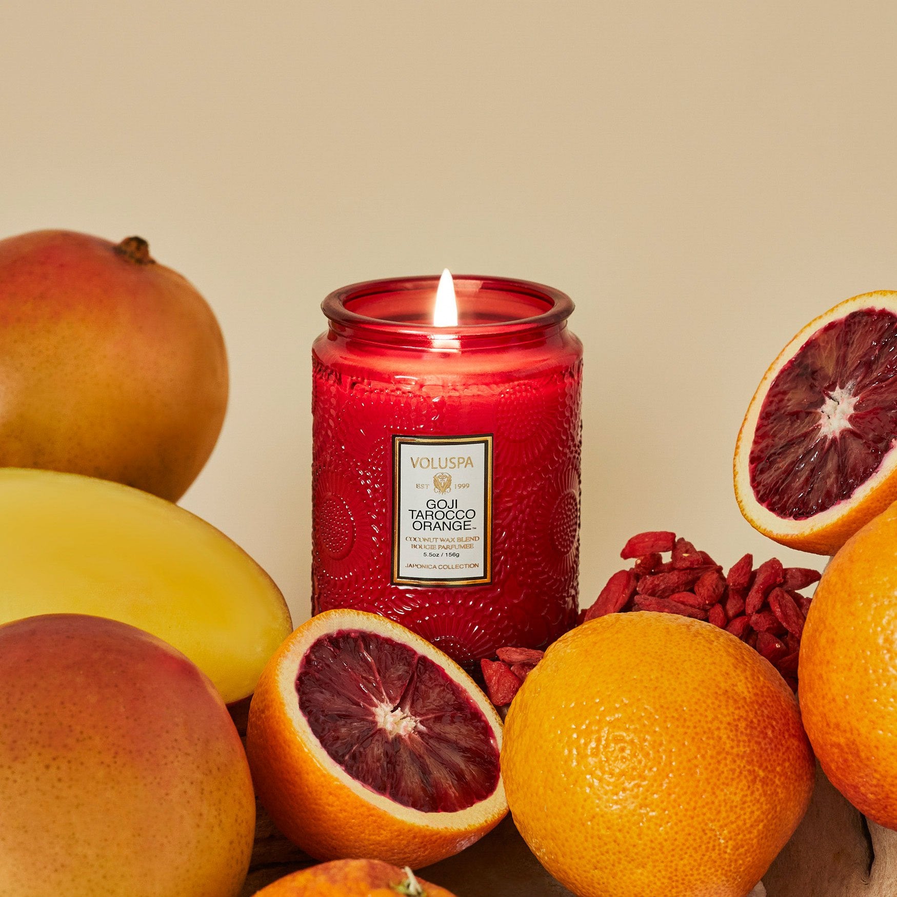 Goji Tarocco Orange - Small Jar Candle - Image 4