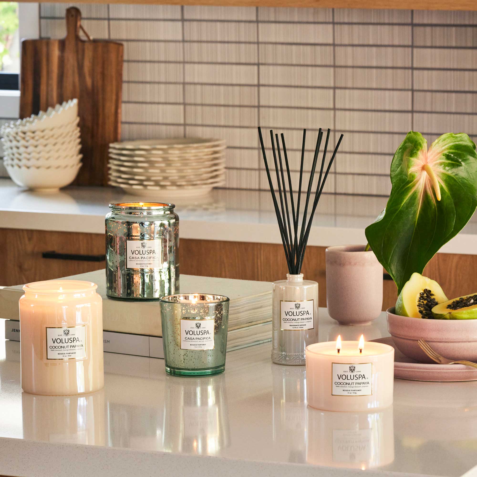 Coconut Papaya - Large Jar Candle - Image 2