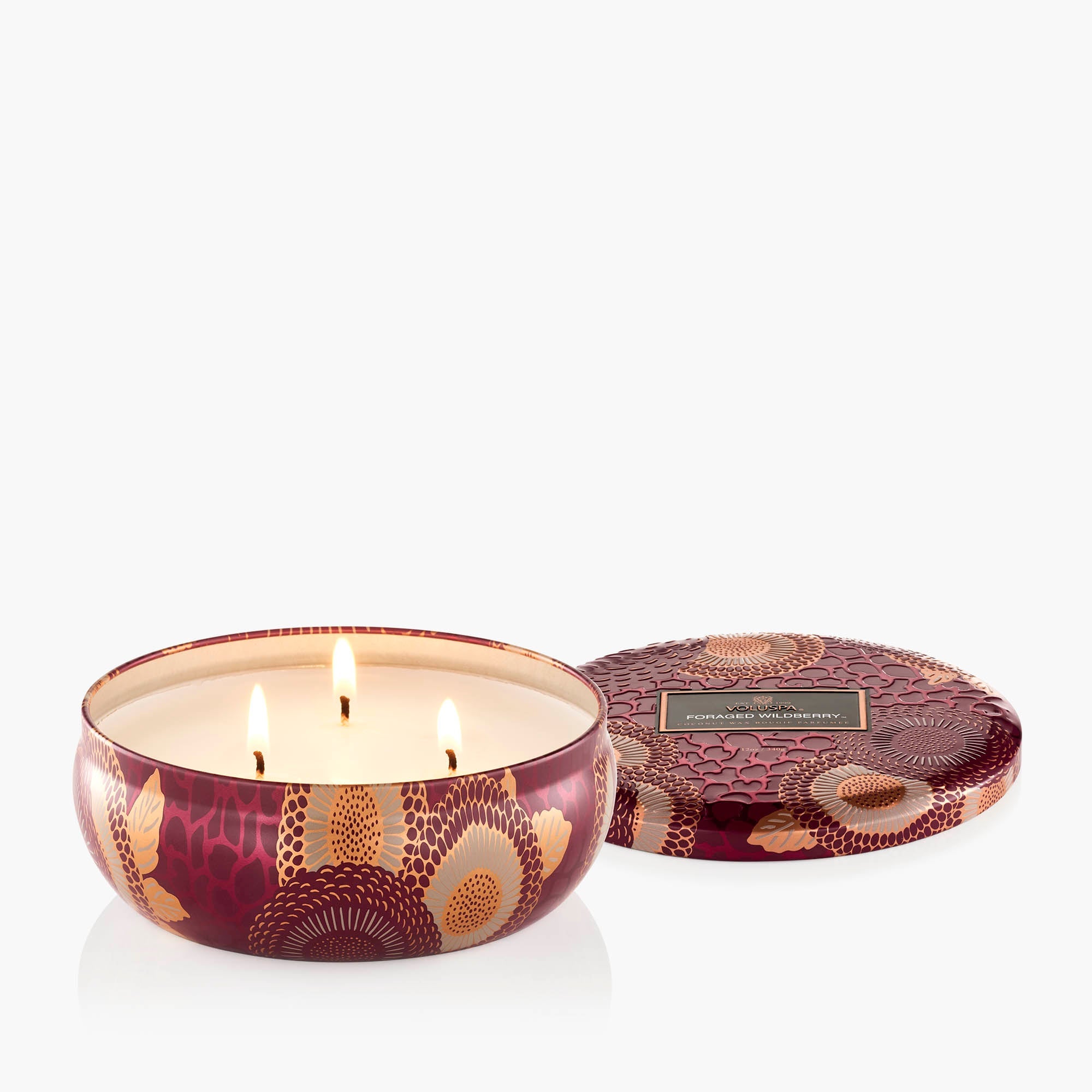 Foraged Wildberry - 3 Wick Tin Candle - Image 4