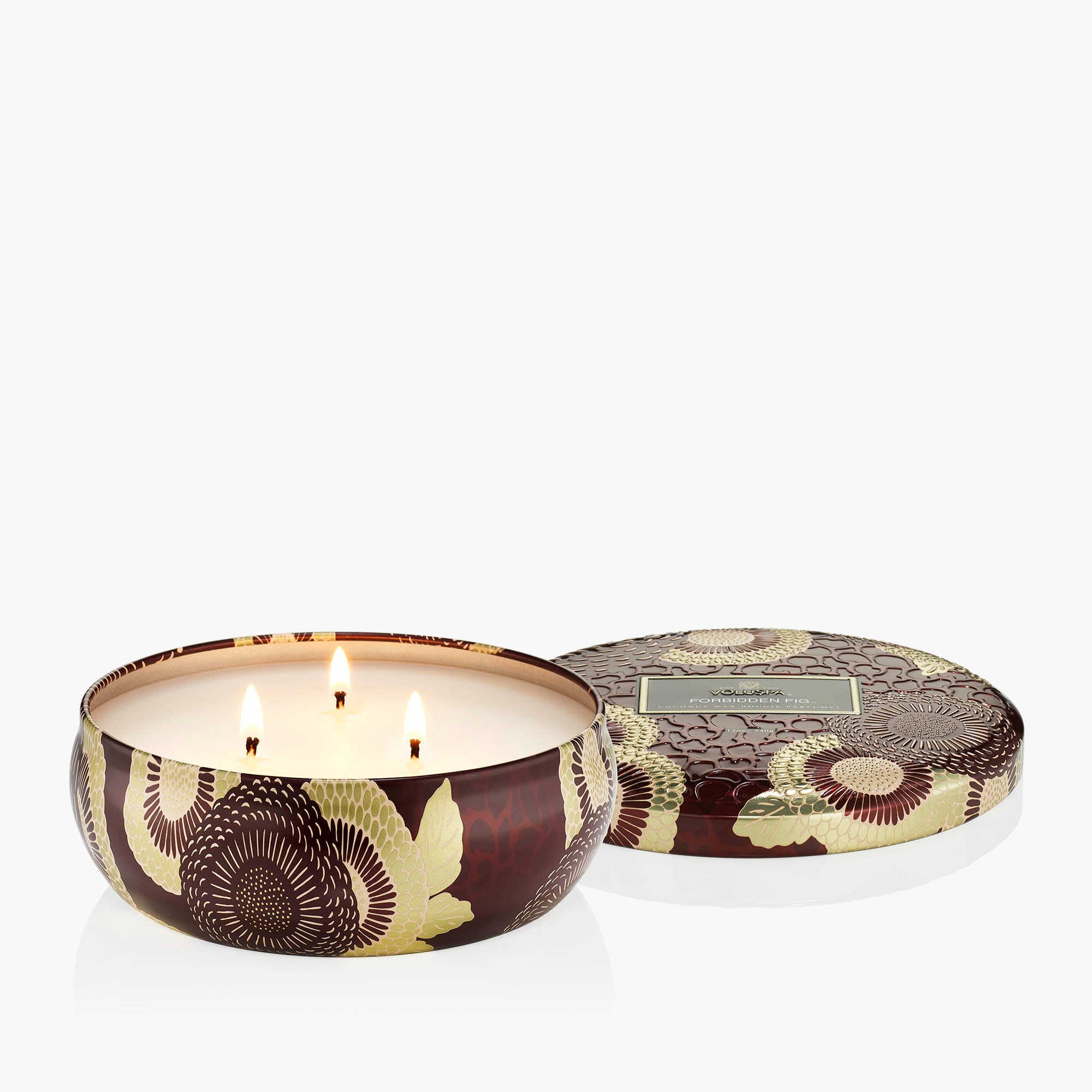 Forbidden Fig - 3 Wick Tin Candle - Image 6