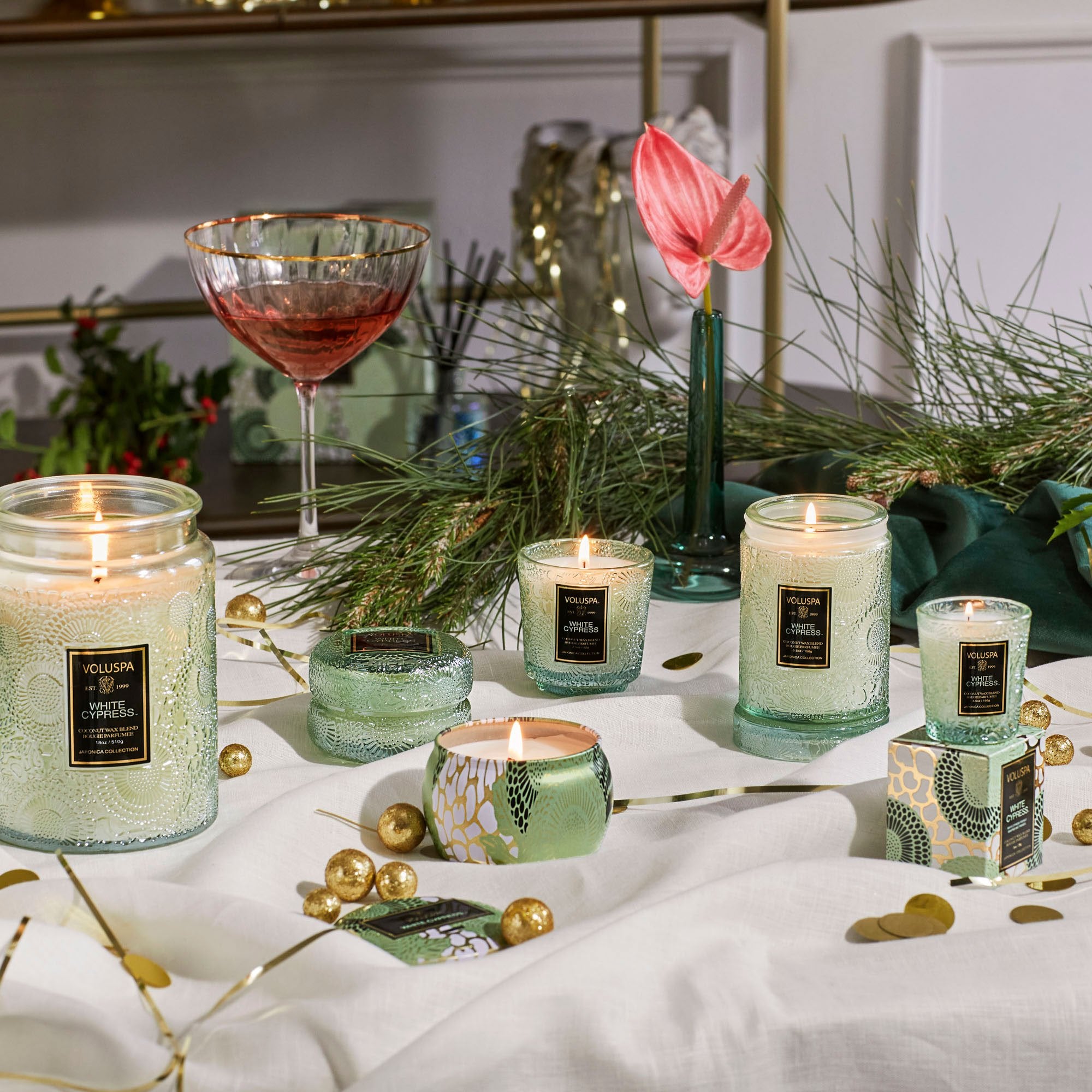 White Cypress - Small Jar Candle - Image 3