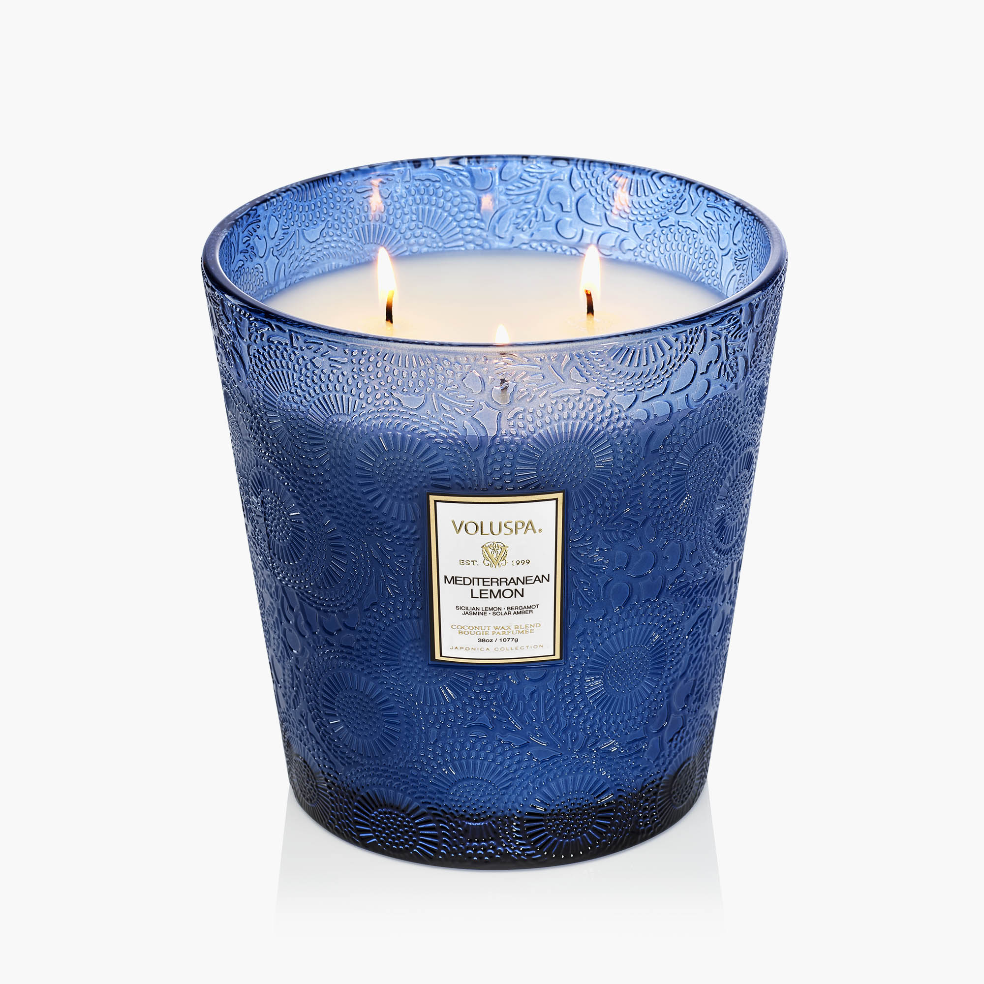 Mediterranean Lemon - 3 Wick Hearth Candle - Image 6