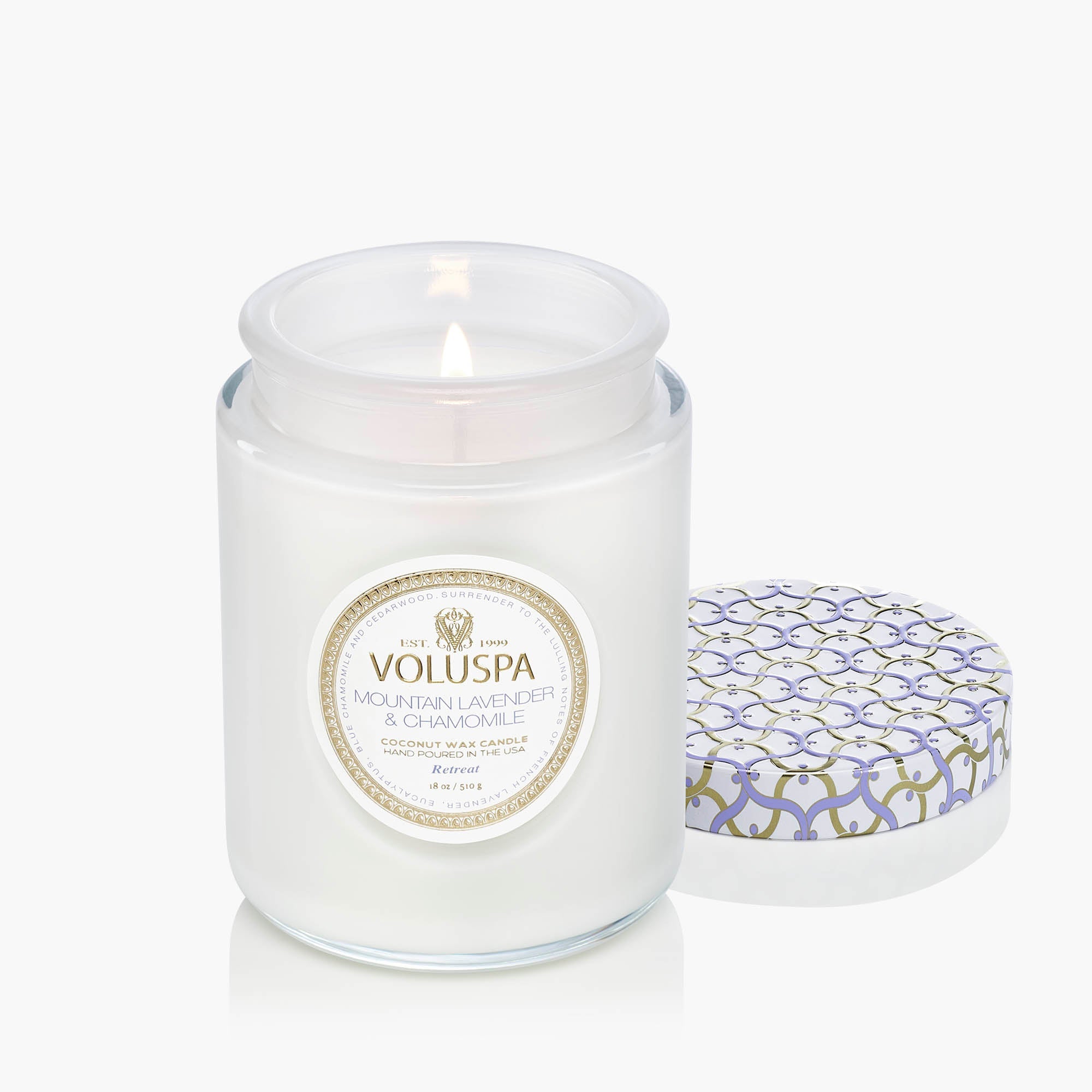 Mountain Lavender & Chamomile - Large Jar Candle - Image 6