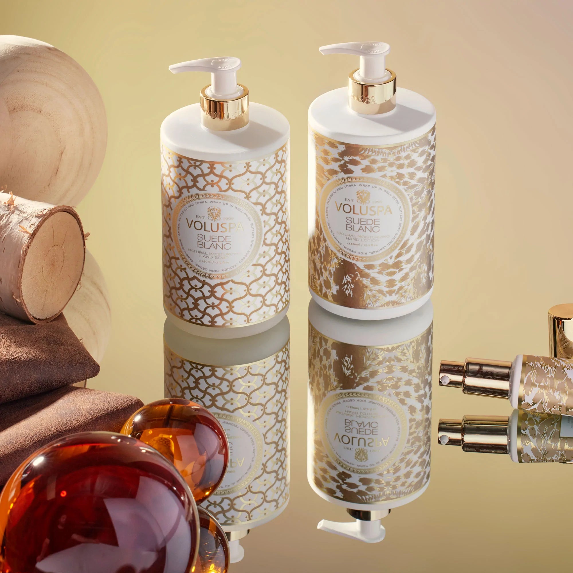 Suede Blanc - Hand Soap & Lotion - Image 2