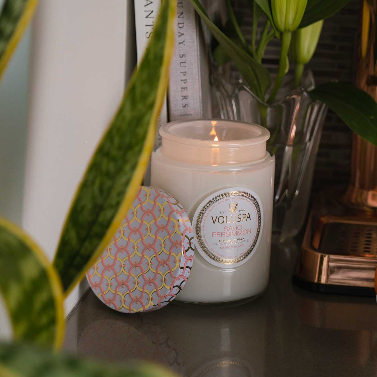 Saijo Persimmon - Large Jar Candle - Image 2